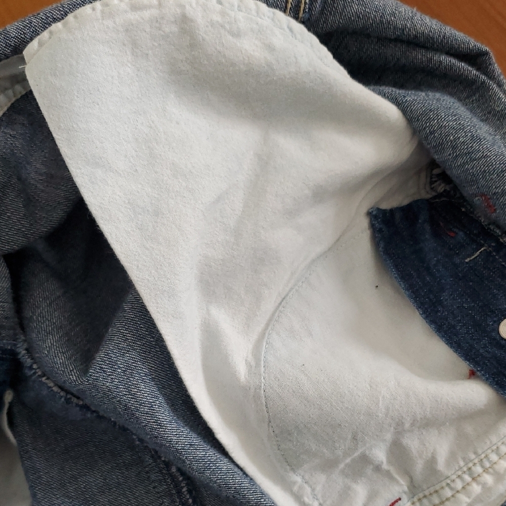 Classic Blue Denim Women's Overalls - Picture 10 of 10